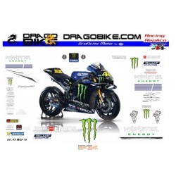 Набор Наклеек Yamaha MotoGP 2019