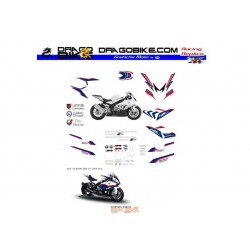 Kit Adesivi Moto Total Superline BMW  Ver. 2015