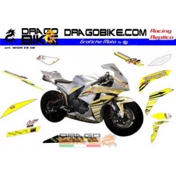 Kit Adhésif Moto Honda Superstock CIV 2008