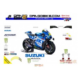 Kit adesivi Race replica Suzuki MotoGP 2021